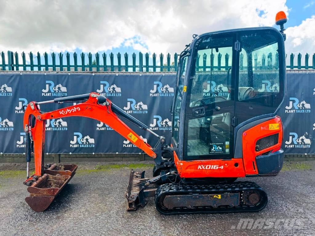 Kubota KX 016-4 小型挖土機/掘鑿機<7t(小型挖掘機)