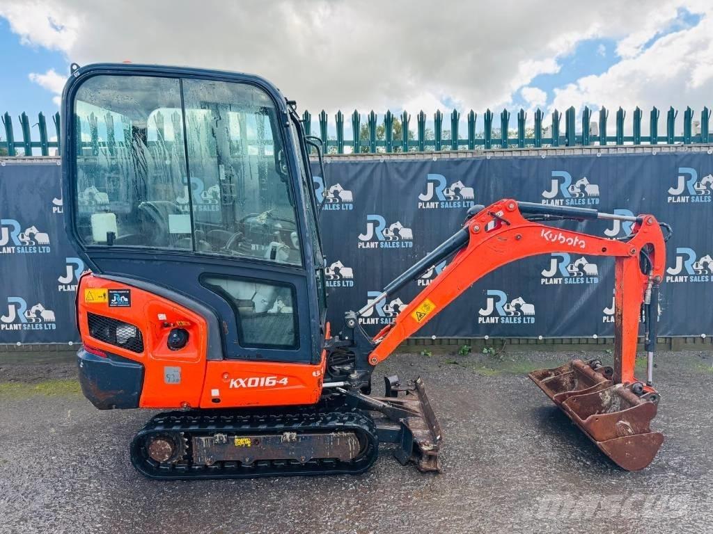 Kubota KX 016-4 小型挖土機/掘鑿機<7t(小型挖掘機)