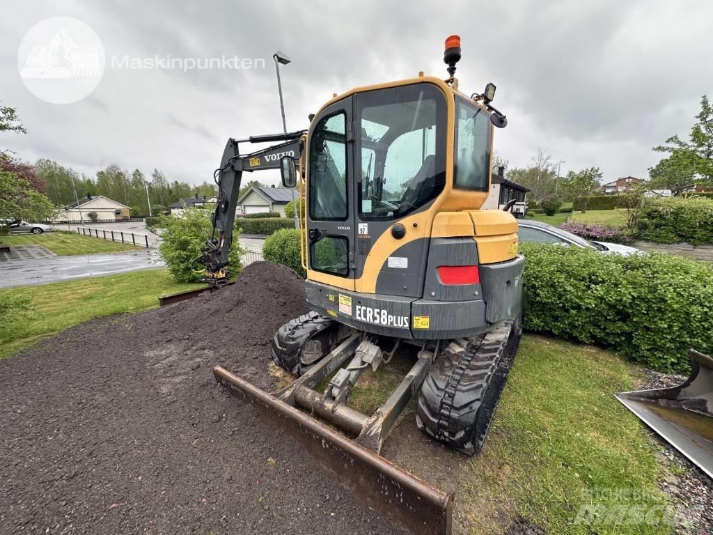 Volvo ECR 58 小型挖土機/掘鑿機<7t(小型挖掘機)