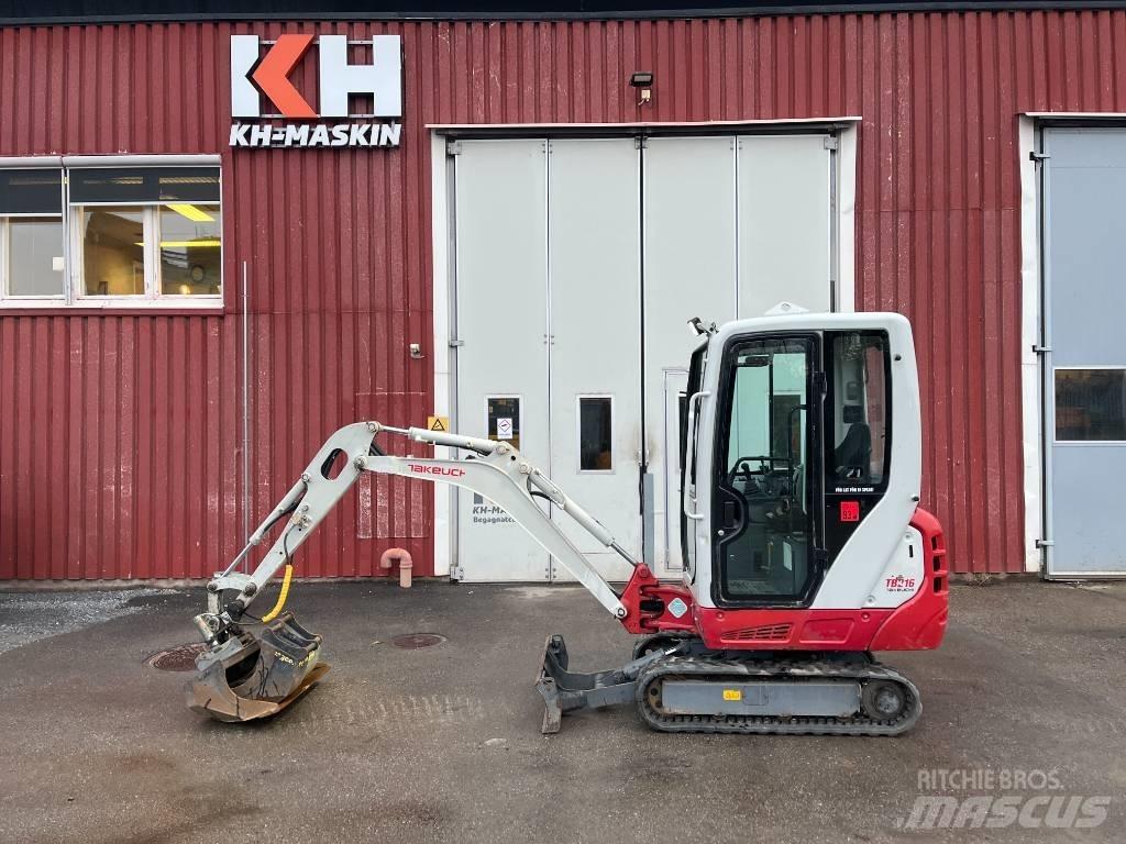 Takeuchi TB 216 小型挖土機/掘鑿機<7t(小型挖掘機)
