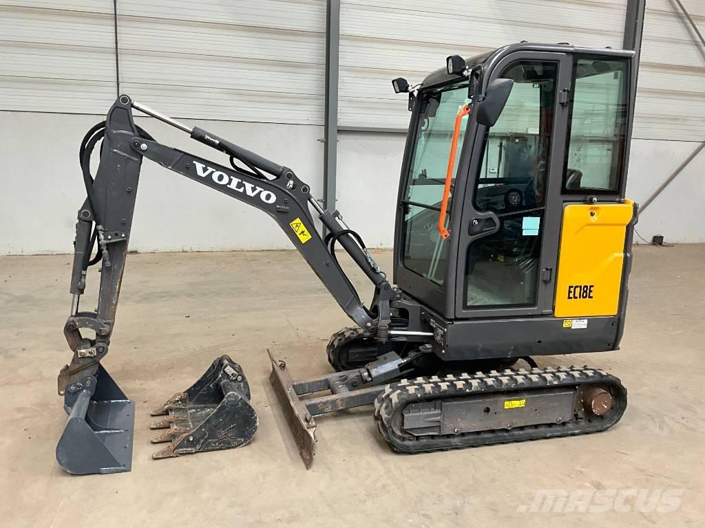 Volvo EC 18 E 小型挖土機/掘鑿機<7t(小型挖掘機)