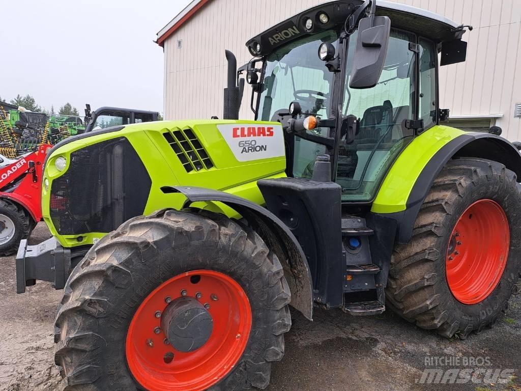 CLAAS 650 cis + 曳引機