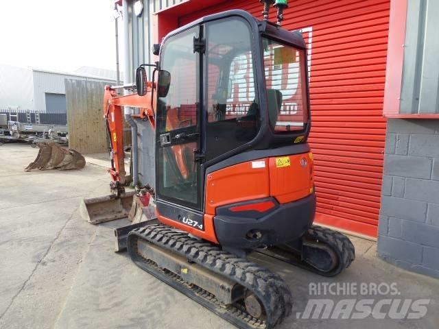 Kubota U 27-4 小型挖土機/掘鑿機<7t(小型挖掘機)