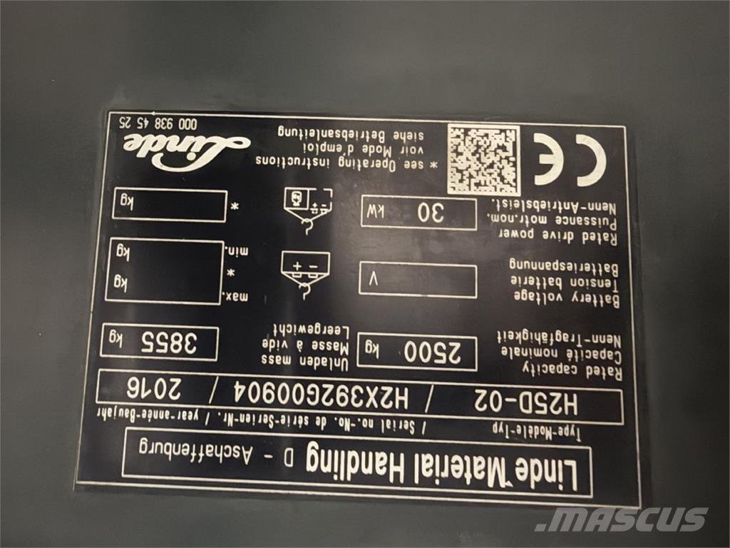 Linde H25D-02 柴油卡車