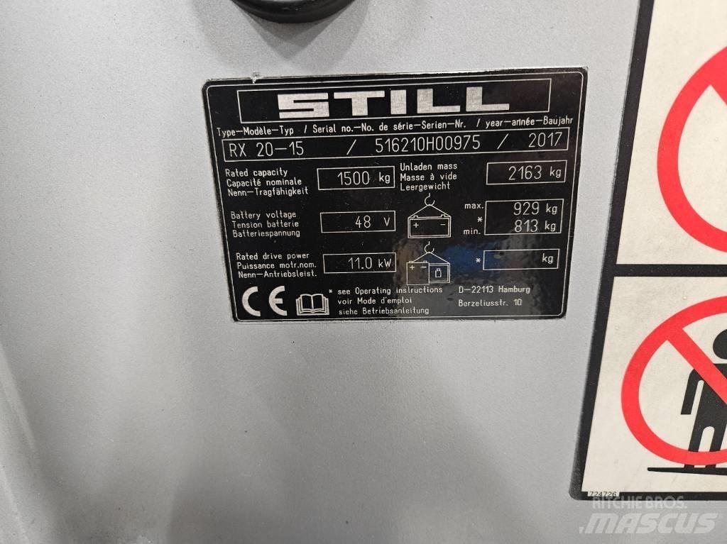 Still RX 20-15 電動堆高機