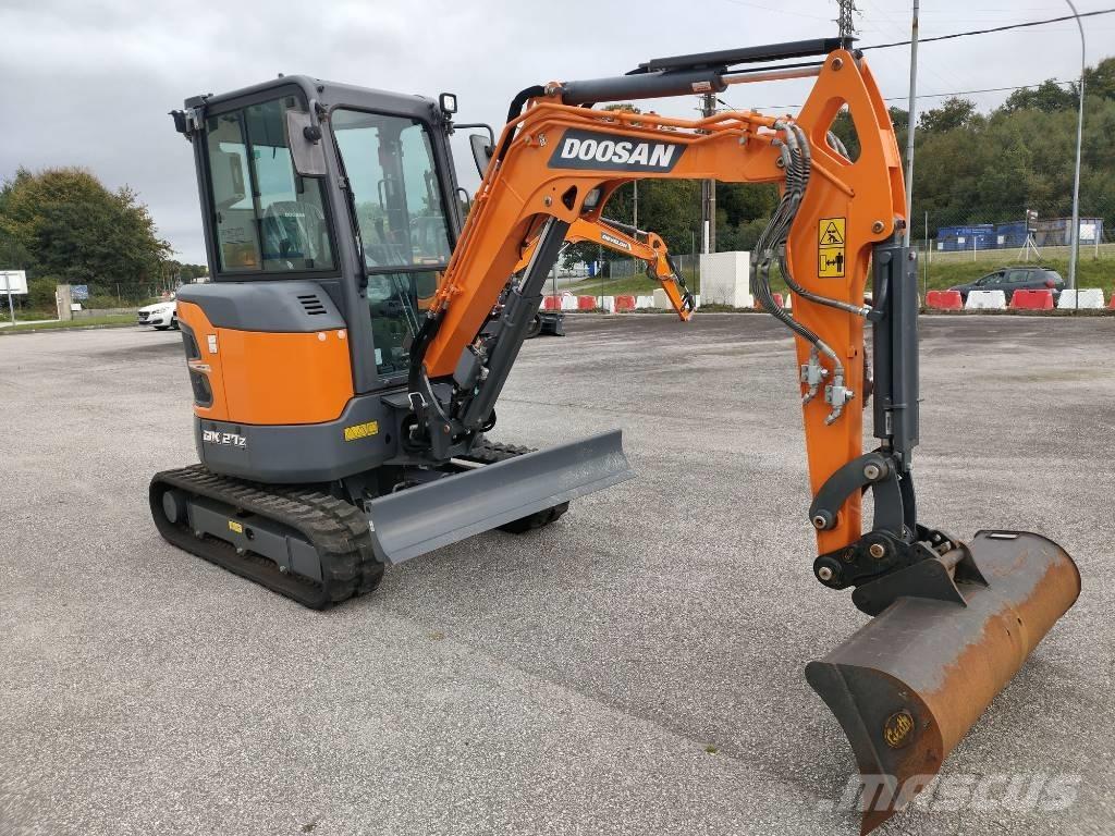 Doosan DX 27 Z 小型挖土機/掘鑿機<7t(小型挖掘機)