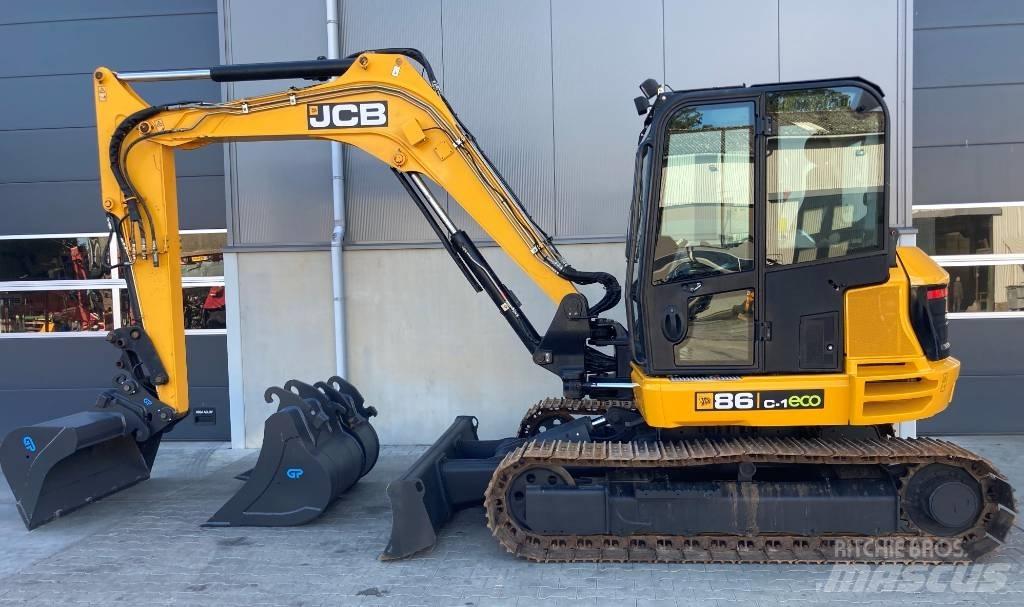 JCB 86C-1 中型挖土機/掘鑿機/挖掘機 7t-12t
