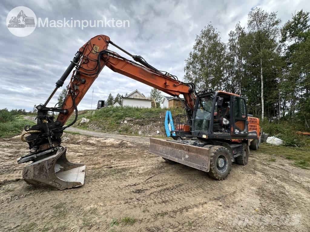 Doosan DX 170 W 旋轉式挖土機/掘鑿機/挖掘機