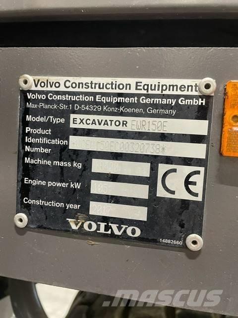 Volvo EWR 150 E 旋轉式挖土機/掘鑿機/挖掘機