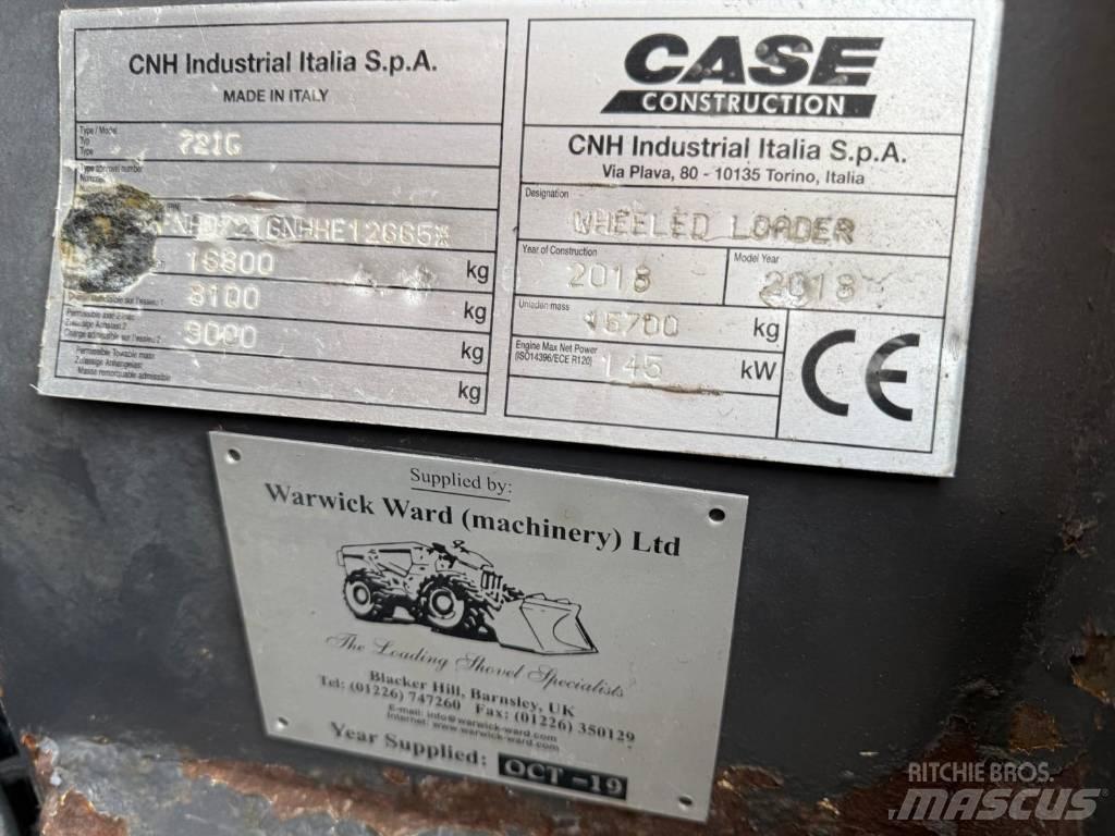 CASE 721 GXR 輪胎式裝載機