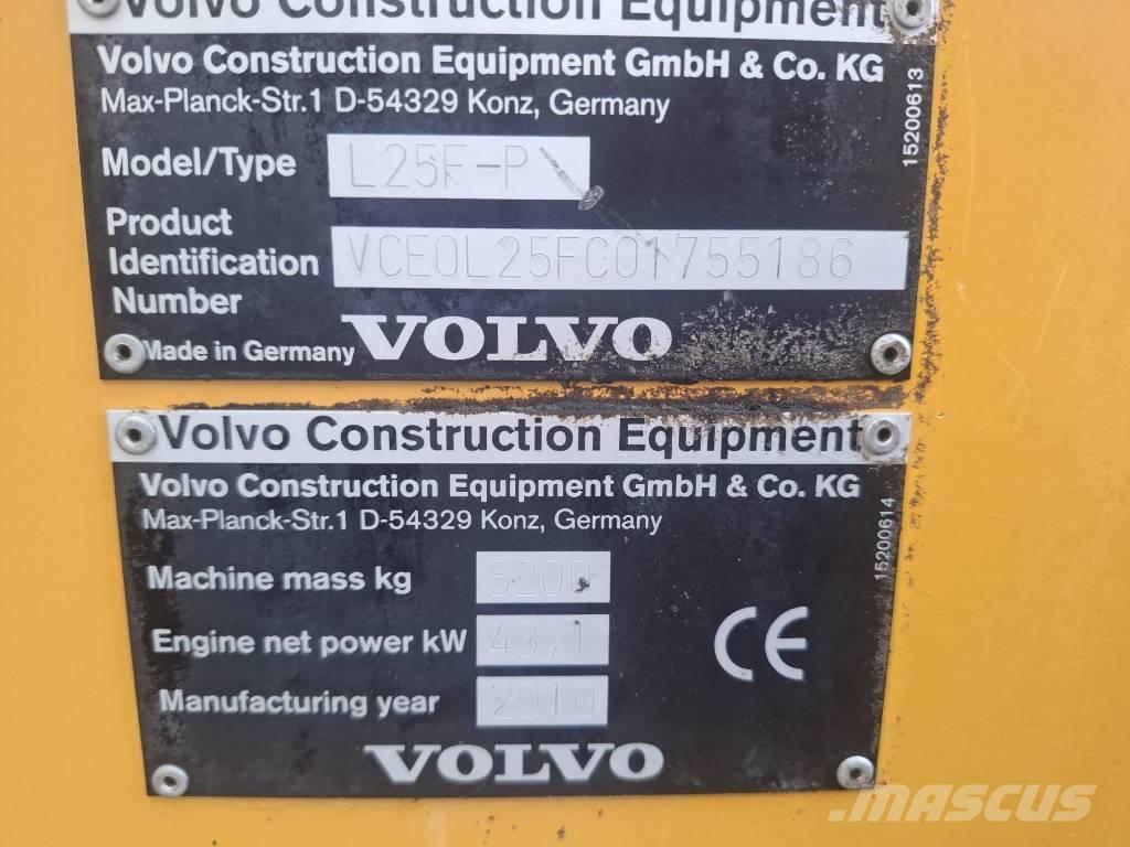Volvo L 25 F-P 輪胎式裝載機