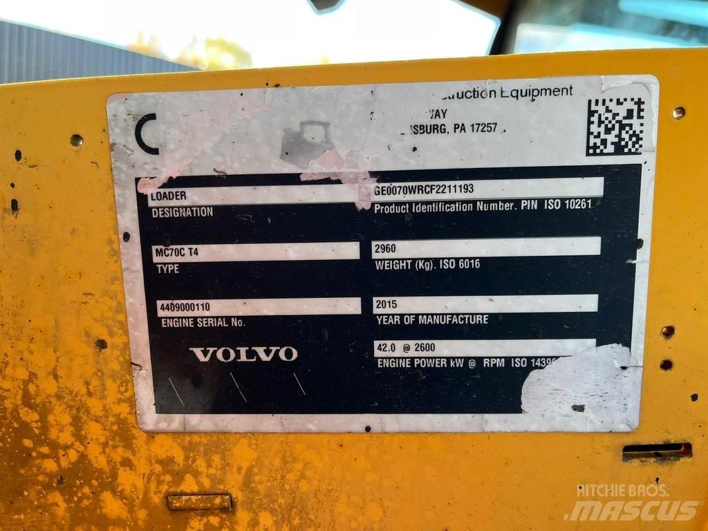 Volvo MC 70 C 輪胎式裝載機