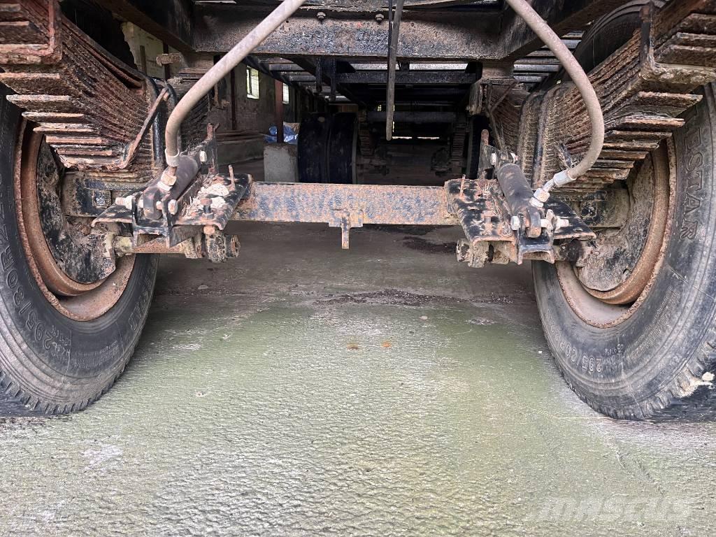  Halmvogn 4 hjulet 草捆拖車