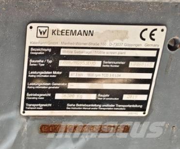 Kleemann MS 953 Evo 移動式篩選機