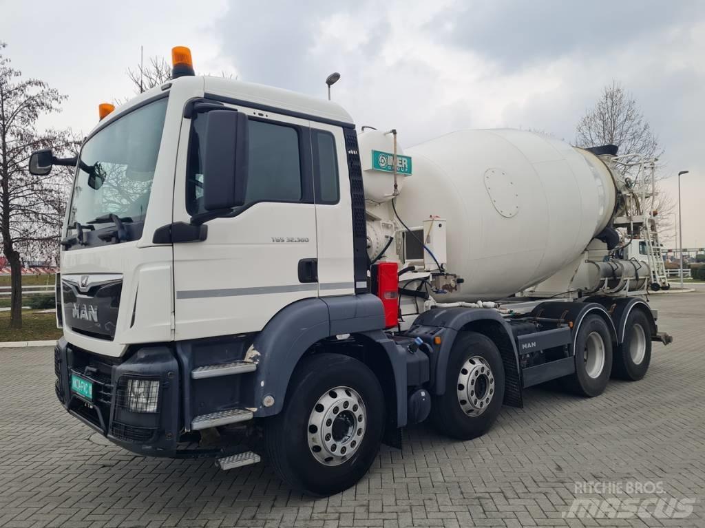MAN 32.360 / IMER 9 m3 混凝土車