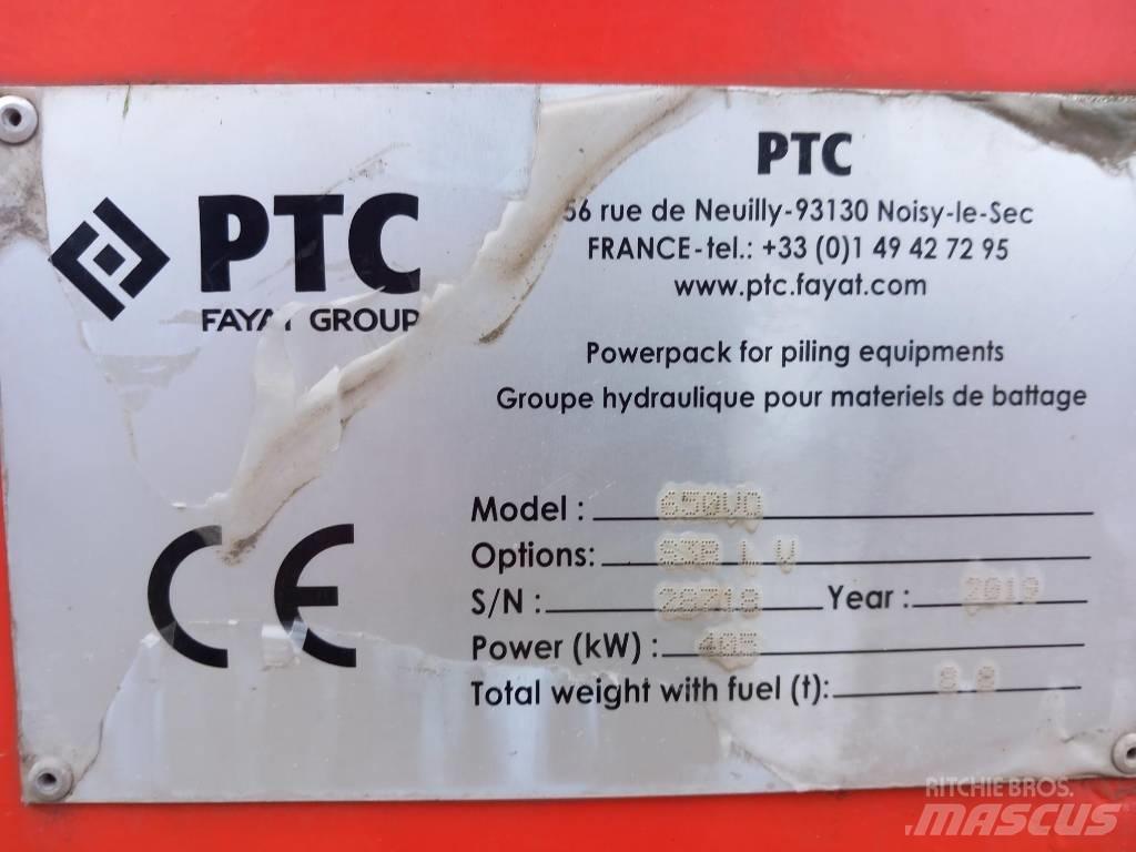  PTC 32HFV 振動打樁機