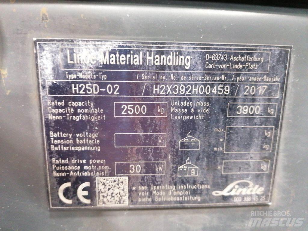 Linde H25D-02 柴油卡車