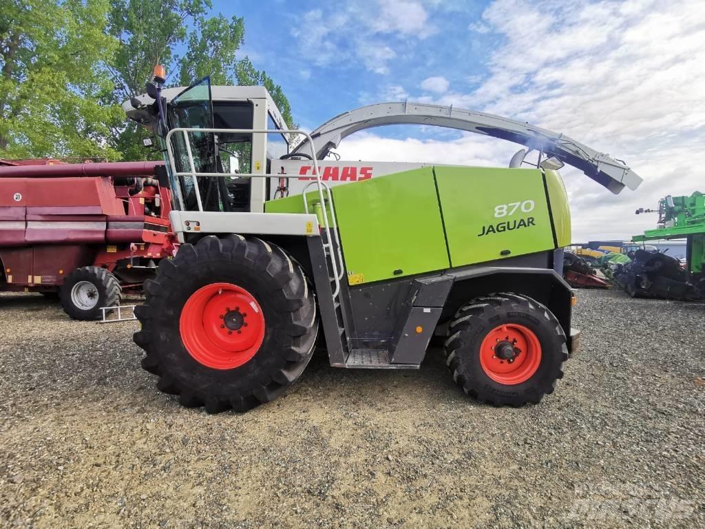 CLAAS Jaguar 870 自走式飼料採集機