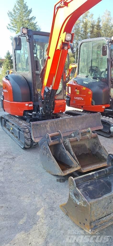 Kubota KX 037-4 小型挖土機/掘鑿機<7t(小型挖掘機)