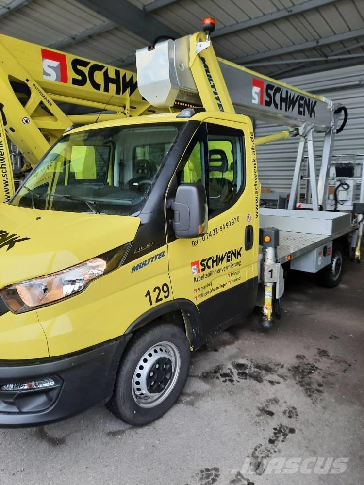 Multitel MJE 250 3.5 卡車裝載高空作業車