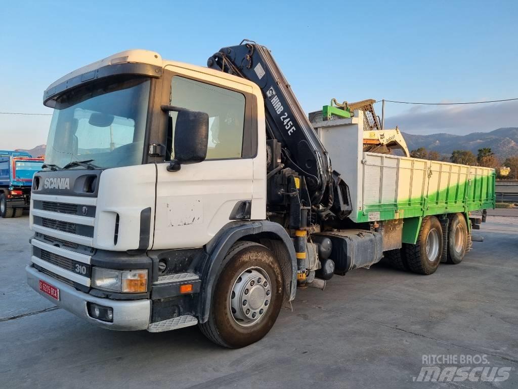 Scania P 94 GB 起重機卡車