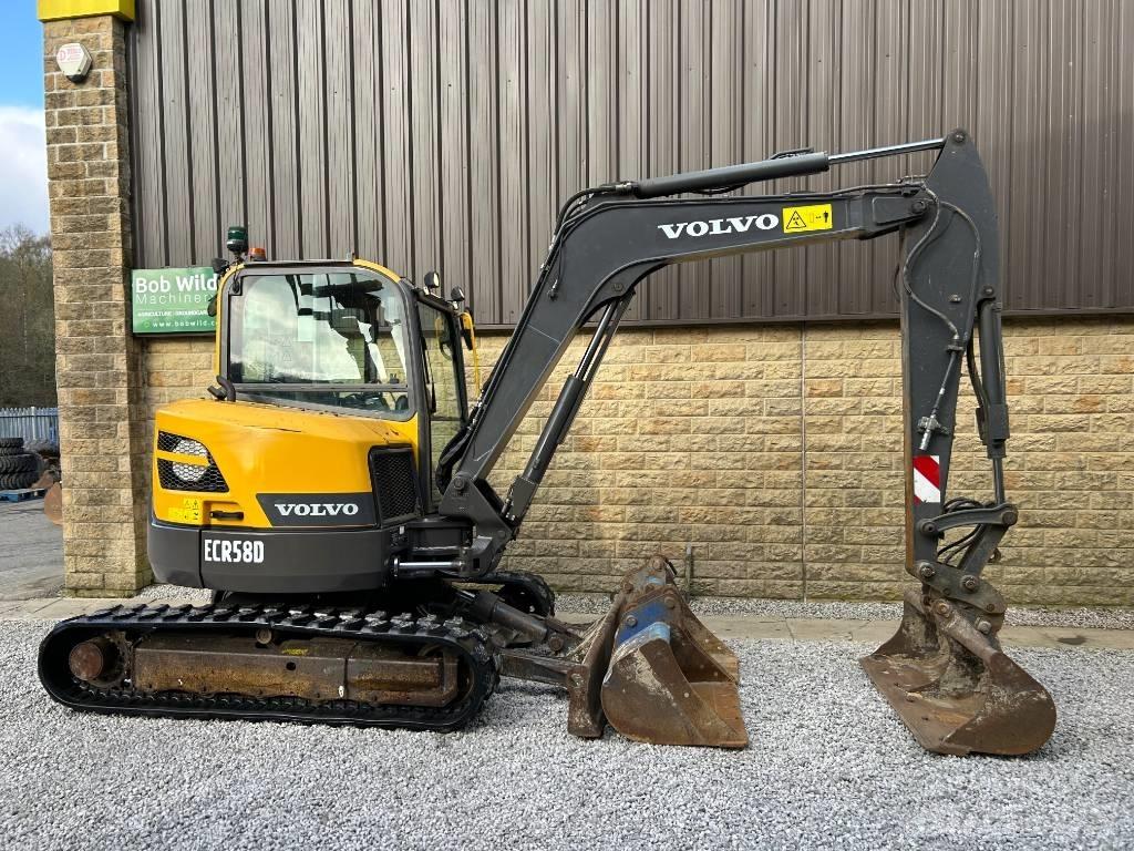 Volvo ECR58D 小型挖土機/掘鑿機<7t(小型挖掘機)
