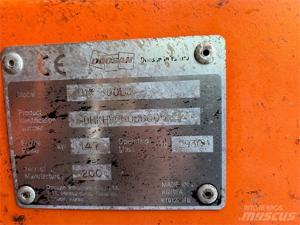 Doosan DX300LC 長臂前伸型挖土機/掘鑿機/挖掘機