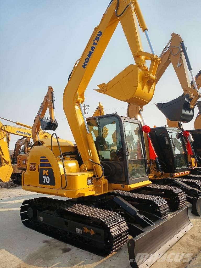 Komatsu PC 70 中型挖土機/掘鑿機/挖掘機 7t-12t