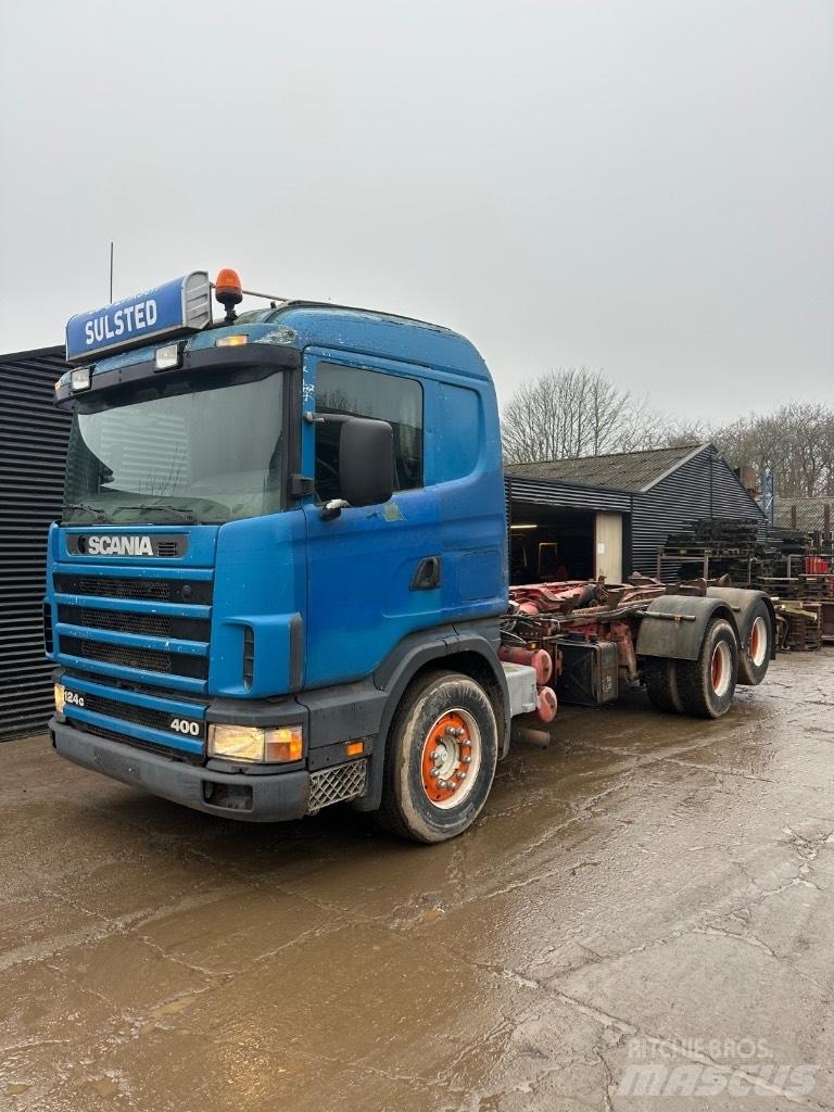 Scania 124 吊鉤式起重車