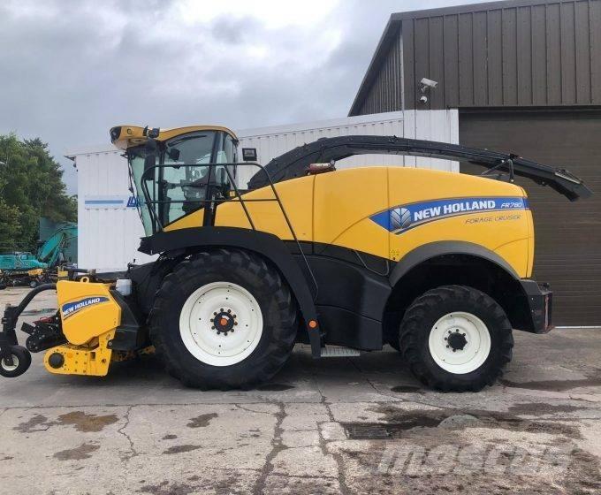 New Holland Fr780 自走式飼料採集機