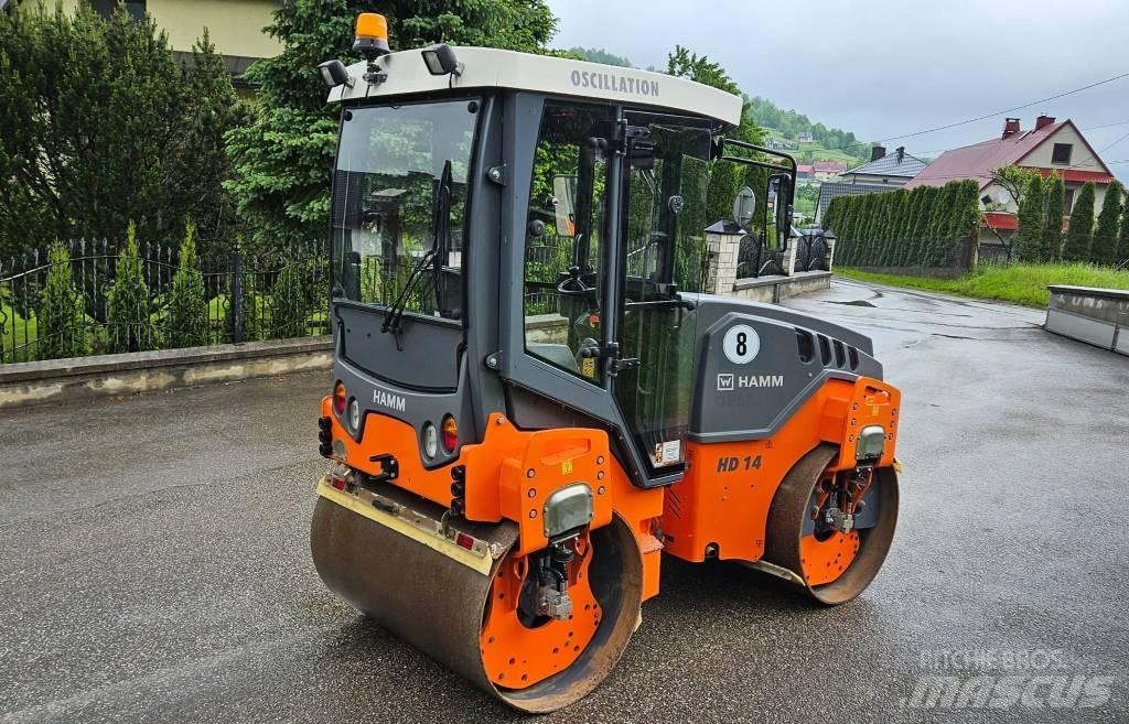 Hamm hd 14 vo 雙輪滾壓機