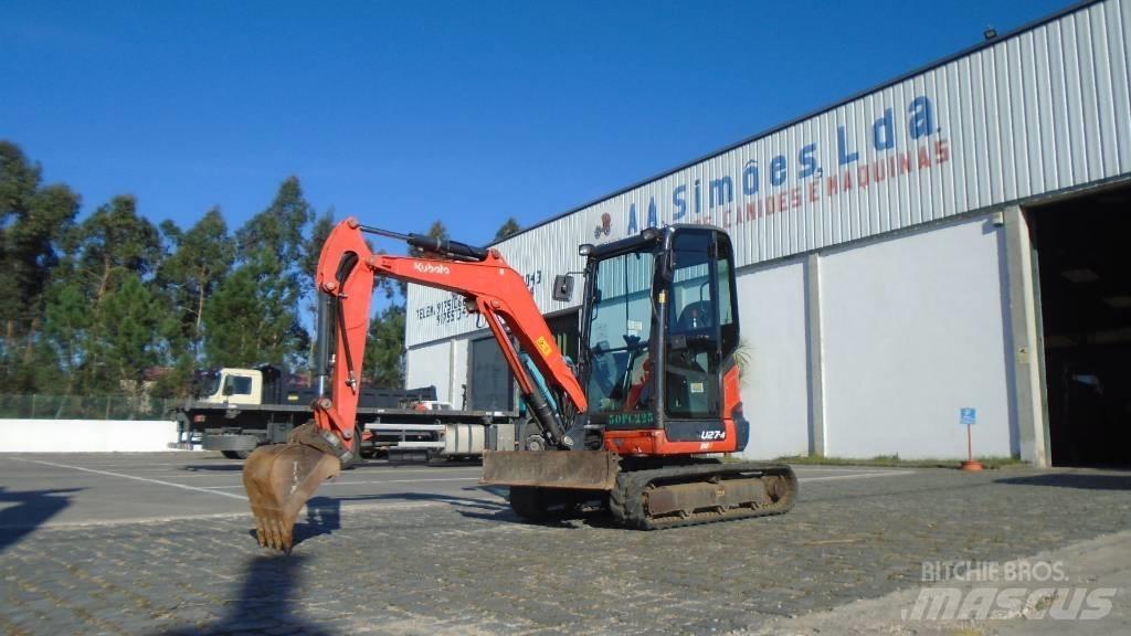 Kubota U 27-4 小型挖土機/掘鑿機<7t(小型挖掘機)