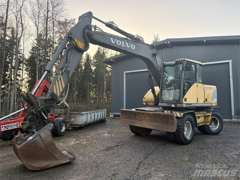 Volvo EW140 旋轉式挖土機/掘鑿機/挖掘機