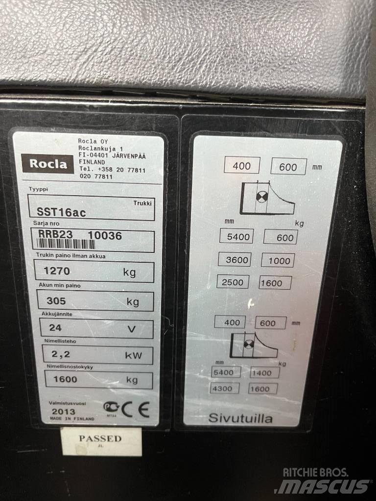 Rocla SST 16 AC 自走式堆積機