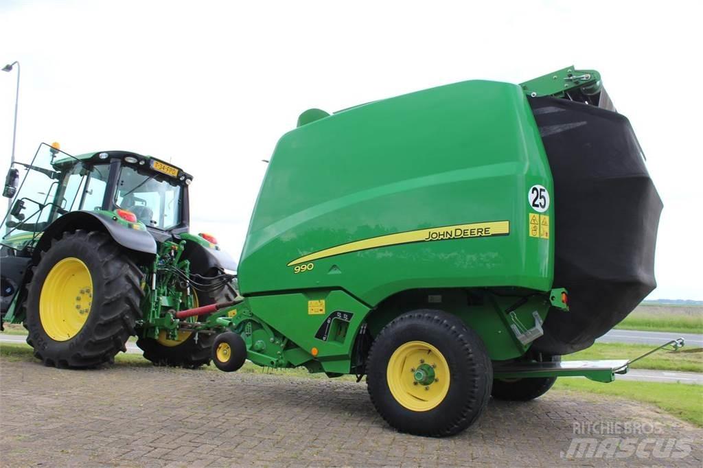 John Deere 990 圓型牧草打包機