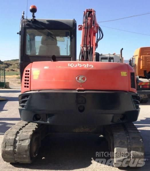 Kubota KX080-4 中型挖土機/掘鑿機/挖掘機 7t-12t