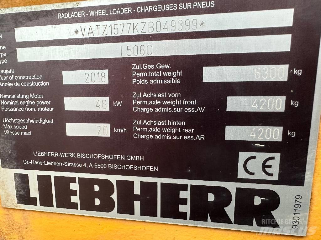 Liebherr 506 輪胎式裝載機