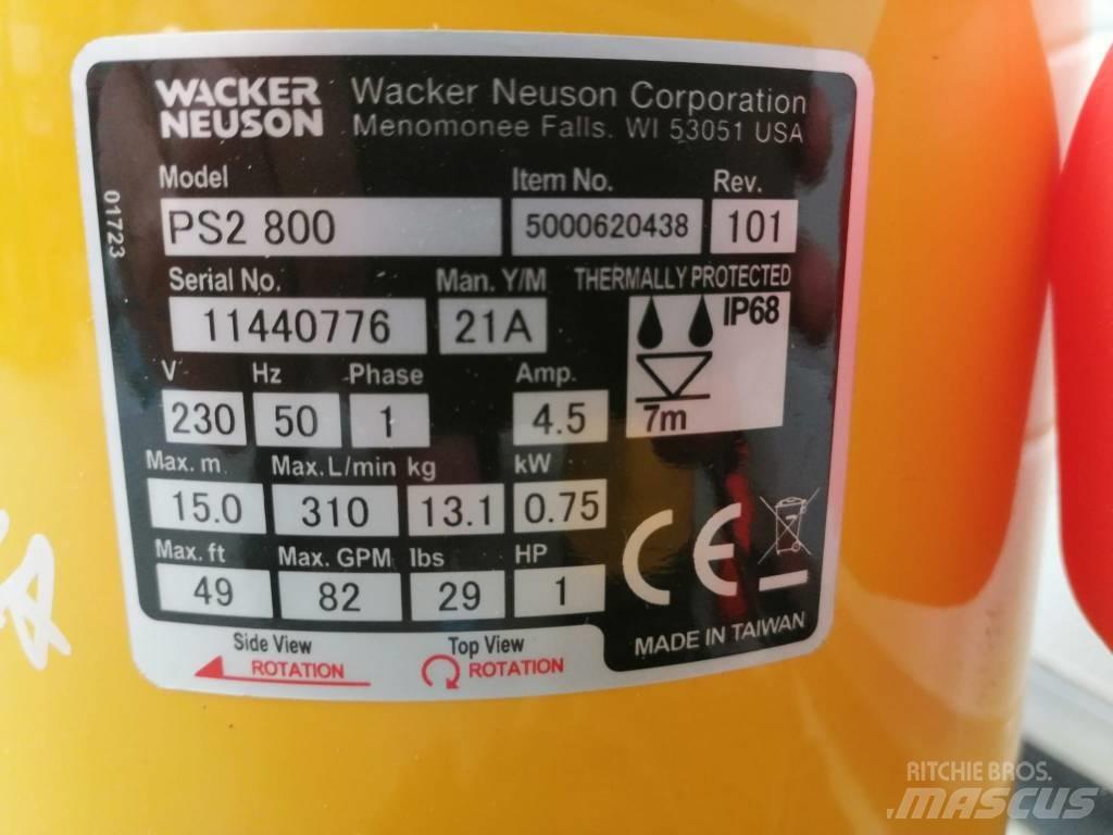 Wacker Neuson PS2800 水泵浦