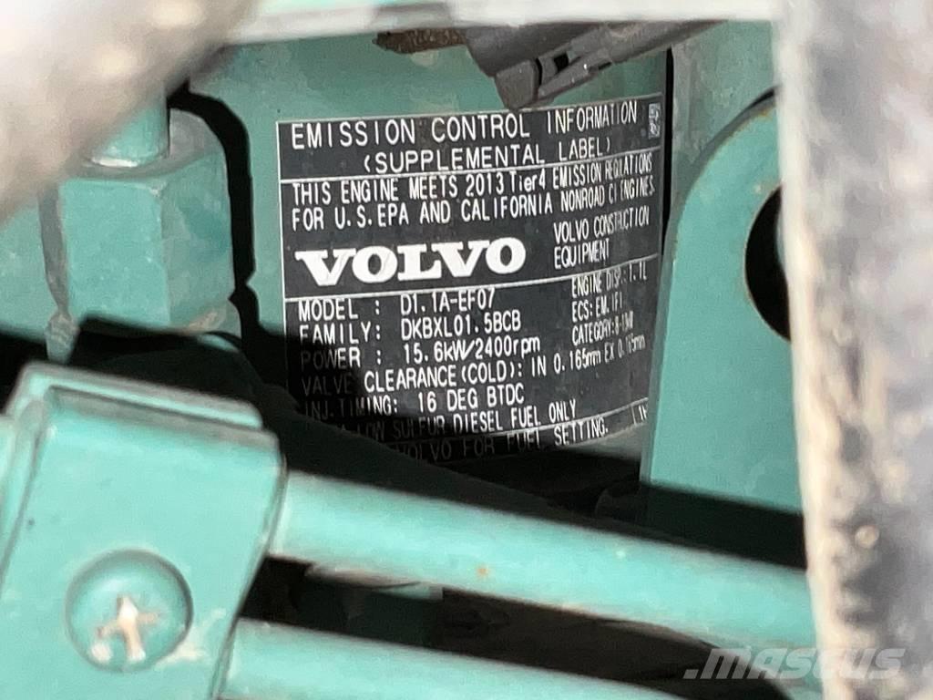 Volvo ECR 25 D 小型挖土機/掘鑿機<7t(小型挖掘機)