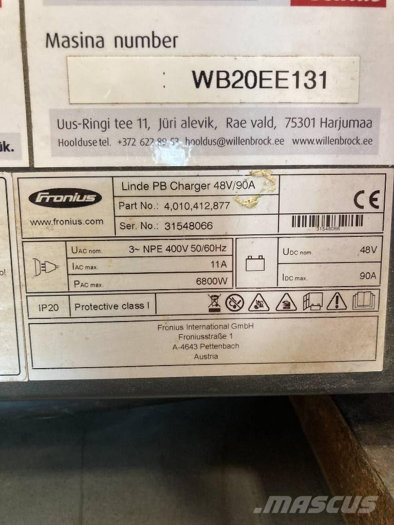 Linde E 16 P 電動堆高機