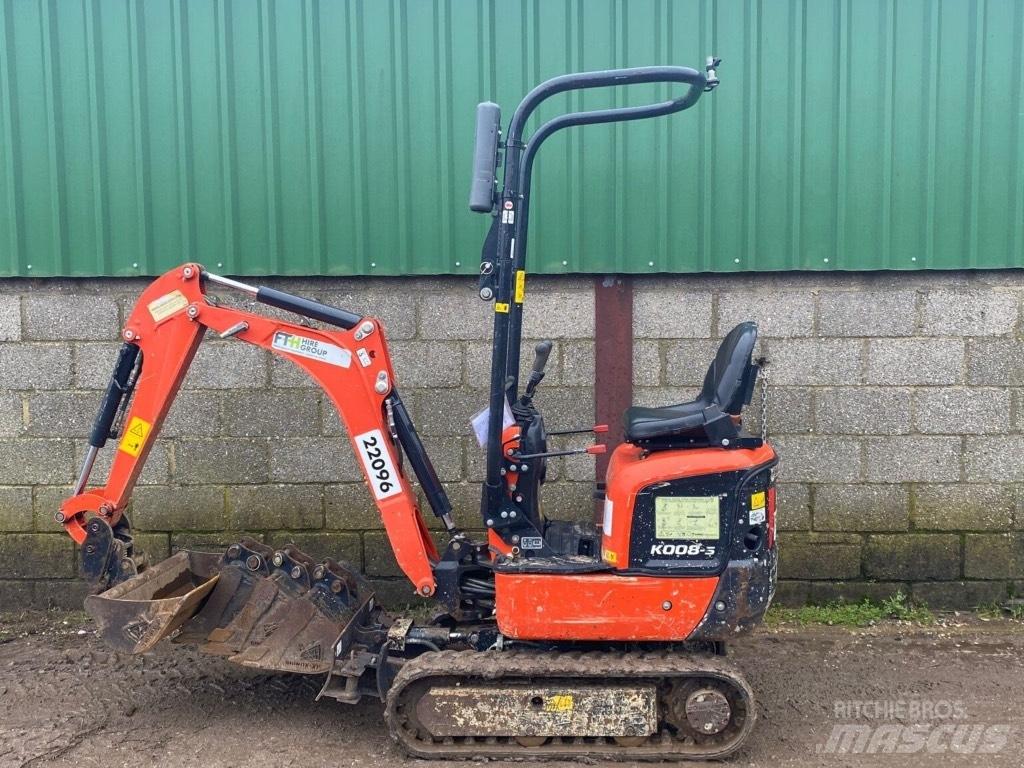 Kubota K008-5 小型挖土機/掘鑿機<7t(小型挖掘機)