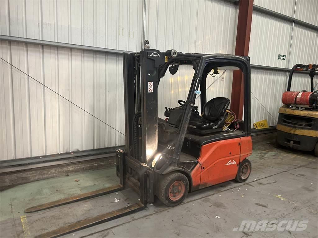 Linde E16P-01 電動堆高機
