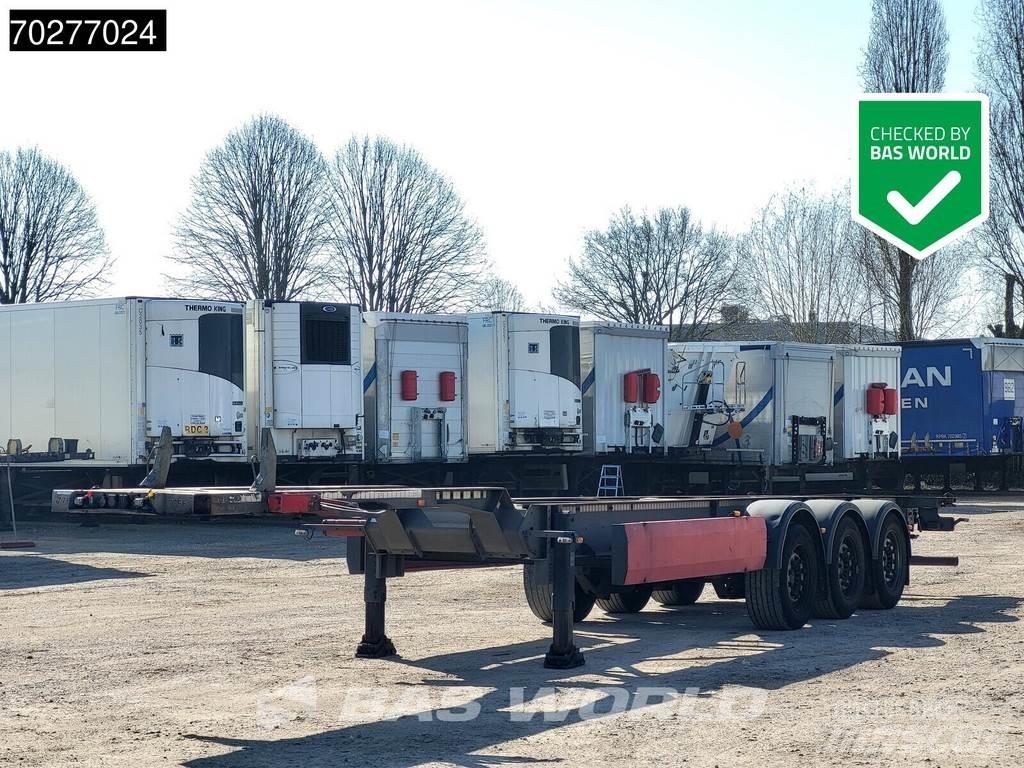 Van Hool 3 axles 貨櫃框架半拖車
