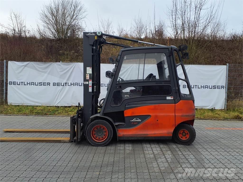 Linde E50HL 電動堆高機