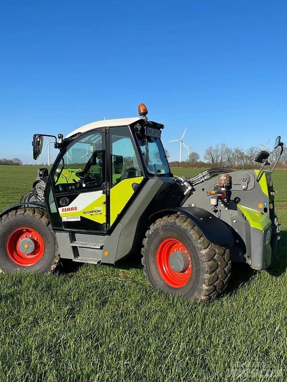 CLAAS SCORPION 756 伸縮臂高空作業車