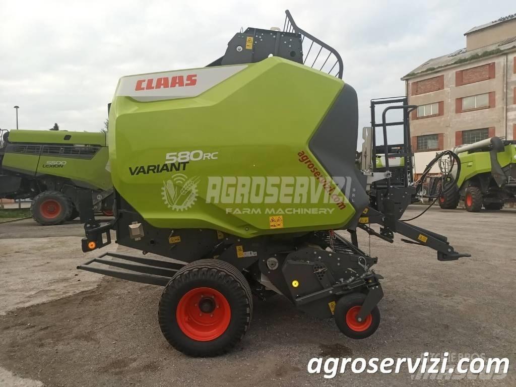 CLAAS Variant 580 RC 圓型牧草打包機