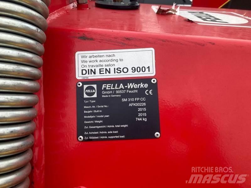 Fella SM 310 FP 割草調節裝置