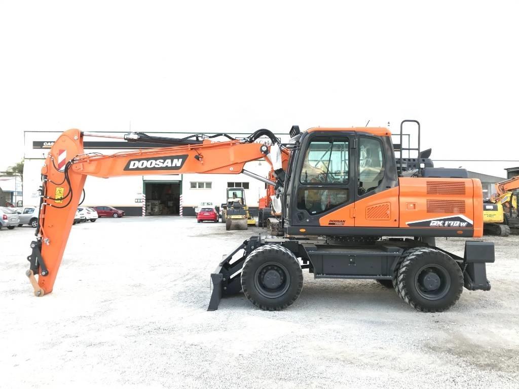 Develon DX 170 W-7 旋轉式挖土機/掘鑿機/挖掘機