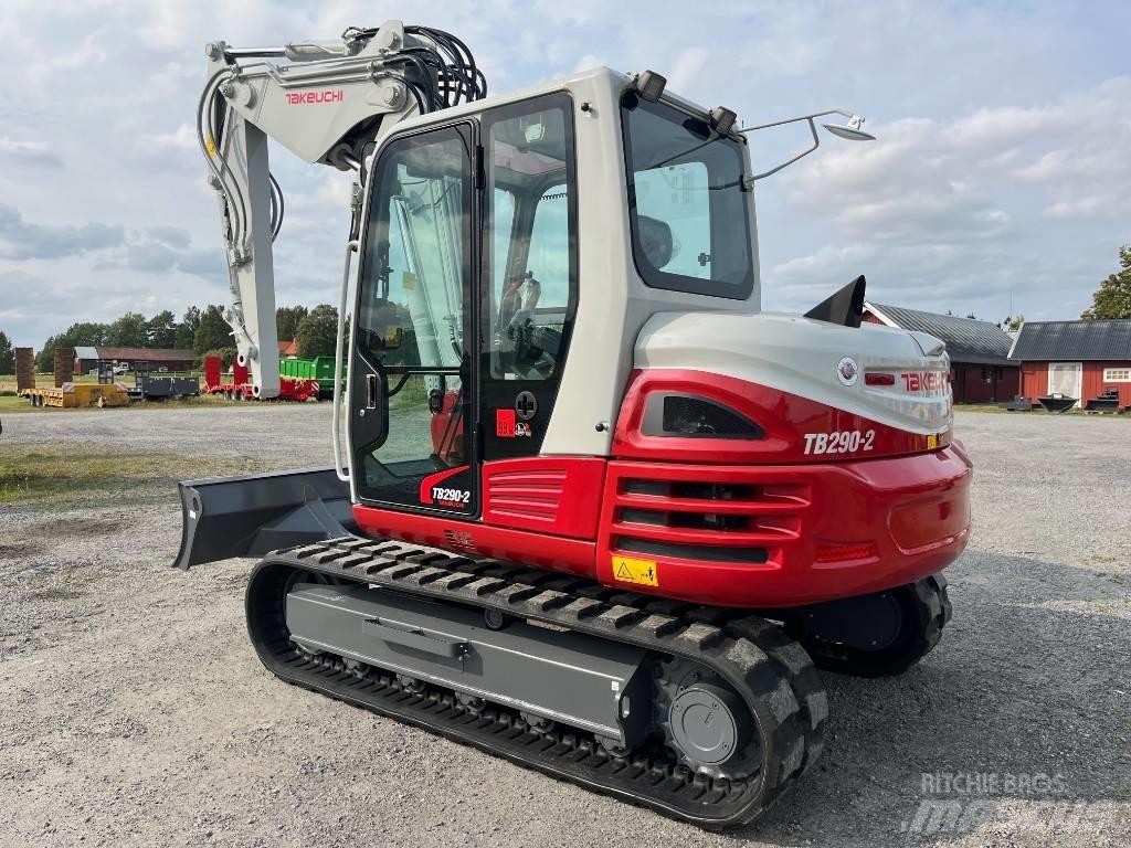 Takeuchi TB 290 中型挖土機/掘鑿機/挖掘機 7t-12t