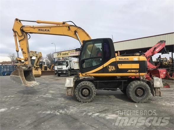 JCB JS 160 W 旋轉式挖土機/掘鑿機/挖掘機